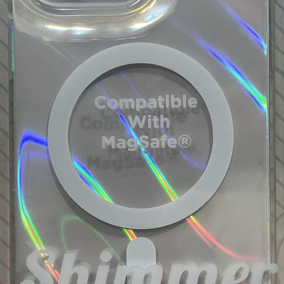 MERKURY INNOVATIONS Shimmer hard shell case for iPhone 14 Pro Max clear shiny - Picture 2 of 5